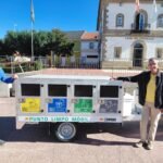 O Concello de Sober recibiu hoxe un punto limpo móbil para eventos.